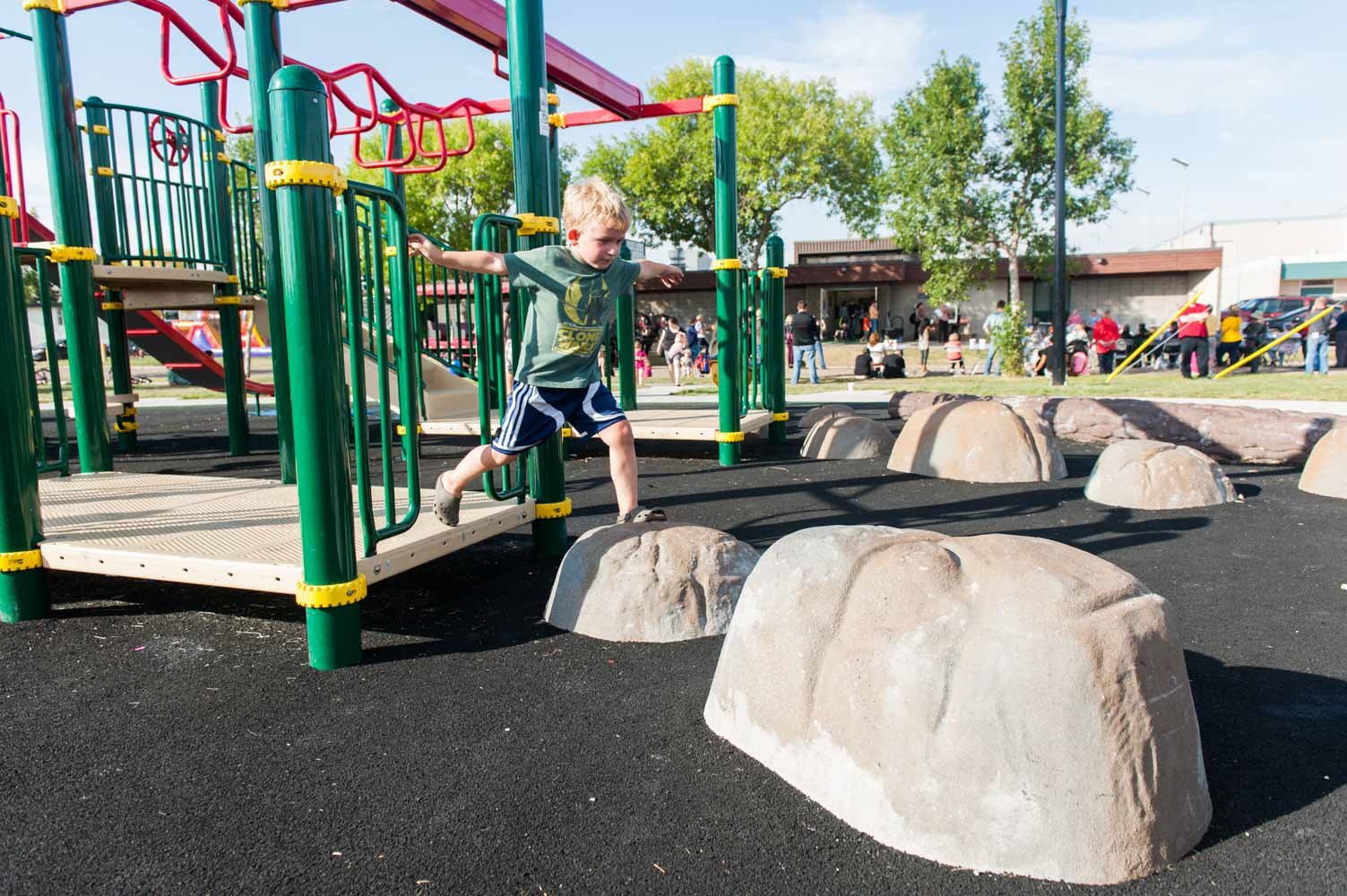 PlayWorks Spruce Avenue Playground in Edmonton, Alberta!